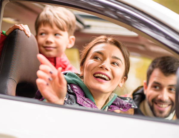 Tipton, IN Family with Auto Insurance on Road Trip