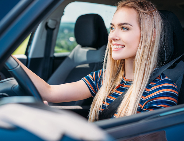 Young Woman with Auto Insurance in Tipton, IN